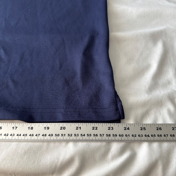 Greg Norman Play Dry Men's Short Sleeve Golf Performance Polo Shirt Navy Size XL - Picture 12 of 13